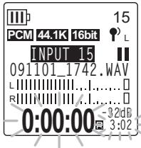 YAMAHA POCKETRAK W24 - Comment trouver le niveau d'enregistrement approprié - 1
