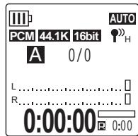 YAMAHA POCKETRAK W24 - [Ecran principal] - 1