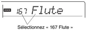 YAMAHA PSR-E253/YPT-255 - Utilisez les touches numériques [0]–[9] et les touches [+] et [-] pour sélectionner la sonorité souhaitée. - 1