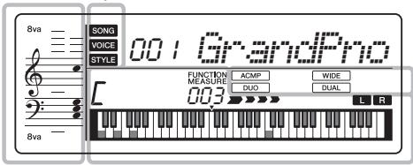 YAMAHA PSR-E253/YPT-255 - État d'activation/désactivation - 1