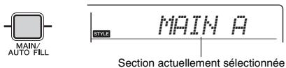YAMAHA PSR-E253/YPT-255 - Variations de style — sections - 2
