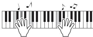 YAMAHA PSR-E253/YPT-255 - Jouez au clavier. - 1