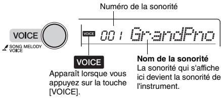 YAMAHA PSR-E253/YPT-255 - Appuyez sur la touche [VOICE] - 1