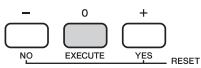 YAMAHA PSR-E443 - Appuyez sur la touche [0/EXECUTE]. - 1