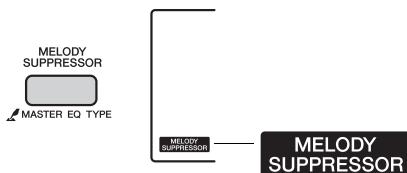 YAMAHA PSR-E443 - Utilisation de la fonction Melody Suppressor - 1