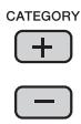YAMAHA PSR-E443 - Utilisez les touches CATEGORY [+ ] et [-] pour appeler l'objet « SplitPnt » (Point de partage) (fonction 008). - 1
