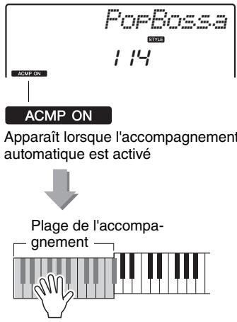 YAMAHA PSR-E443 - Interprétation d'accords sans reproduction du style - 1