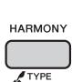 YAMAHA PSR-E443 - Appuyez sur la touche [HARMONY] pour activer la fonction Harmony (Harmonie). - 1