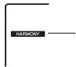 YAMAHA PSR-E443 - Appuyez sur la touche [HARMONY] pour activer la fonction Harmony (Harmonie). - 2
