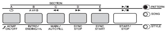 YAMAHA PSR-E443 - Variations de motifs — Sections - 1
