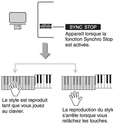 YAMAHA PSR-E443 - Synchro Stop - 1