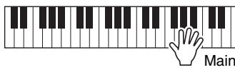 YAMAHA PSR-E443 - Comment faire retenter les différents types d'harmonie - 3