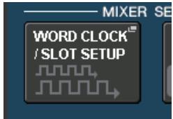 YAMAHA QL5/QL1 - Réglage de l'horloge de mots - 1