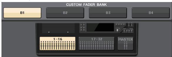 YAMAHA QL5/QL1 - Réglages des banques de faders personnalisés - 1