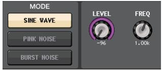 YAMAHA QL5/QL1 - Acheminement de l'oscillateur vers un canal de sortie - 3