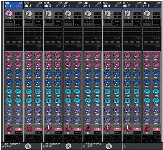 YAMAHA QL5/QL1 - Écran overview (présentation) - 1