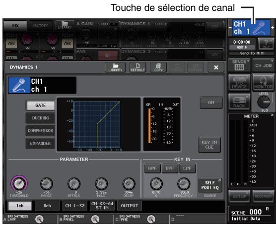 YAMAHA QL5/QL1 - [Fenêtre DYNAMICS 1/2 (1ch)] - 1