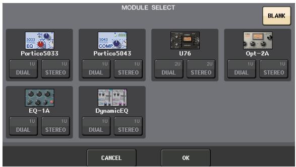YAMAHA QL5/QL1 - Insertion de processeurs premium RACK - 4