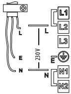 WHIRLPOOL ACM808NE & ACM 808/NE - Connection to the terminal block - 6