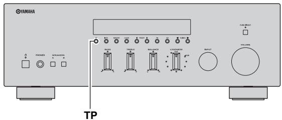 YAMAHA R-S300, RS300 - Функця посяа TP (Тольковдля станцив Диапа3оне FM) - 1