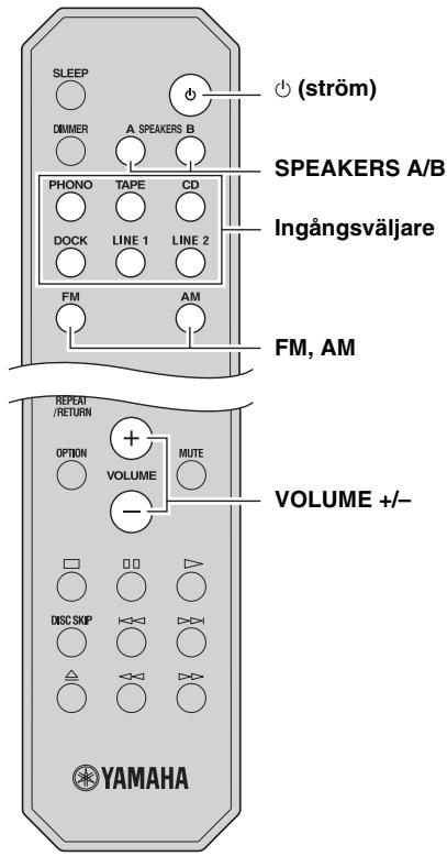 YAMAHA R-S300, RS300 - Spela upp en källa - 2