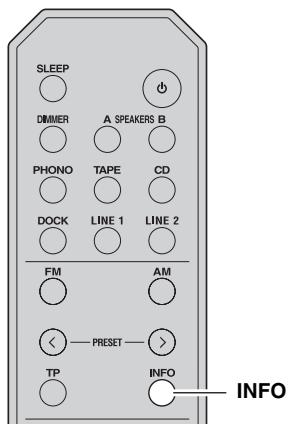 YAMAHA R-S300, RS300 - Receiving Radio Data System information (FM stations only) - 2