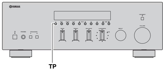 YAMAHA R-S300, RS300 - Función de búsqueda de TP (sólo emisoras de FM) - 1