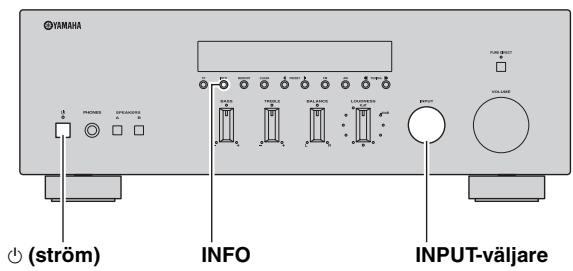 YAMAHA R-S300, RS300 - Ändra parametrarna for ADVANCED SETUP-menyn - 1