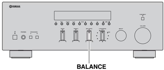 YAMAHA R-S300, RS300 - Hacrpoika c nomoobu peryntopa BALANCE - 1