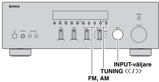 YAMAHA R-S300, RS300 - Automatisk stationsinstalling - 1