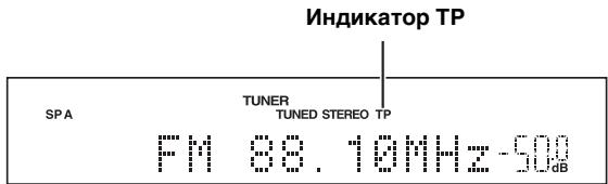 YAMAHA R-S300, RS300 - Функця посяа TP (Тольковдля станцив Диапа3оне FM) - 4