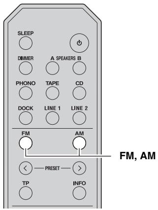 YAMAHA R-S300, RS300 - Manual tuning - 2