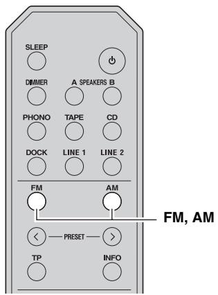 YAMAHA R-S300, RS300 - Syntonisation automatique - 2