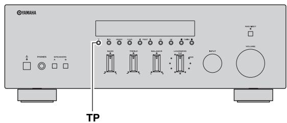 YAMAHA R-S300, RS300 - TP Search function (FM stations only) - 1
