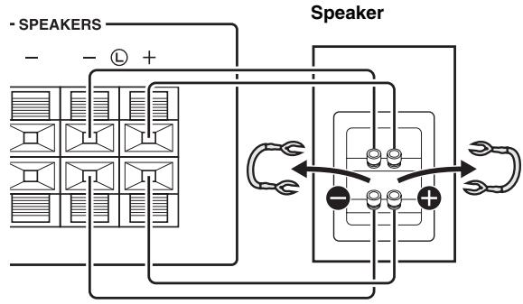 YAMAHA RS201 - Bi-wire connection - 1