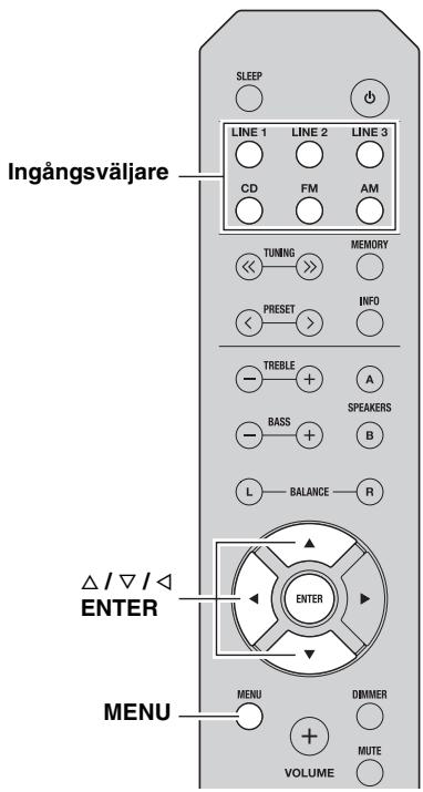 YAMAHA RS201 - Ta emot Radiodatasystem-information (Enbart for europeisk modell) - 2
