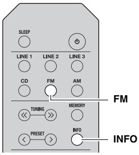 YAMAHA RS201 - Ta emot Radiodatasystem-information (Enbart for europeisk modell) - 1