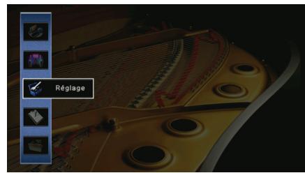 YAMAHA RX-A2010 - Configurez les réglages de cette unité. - 2