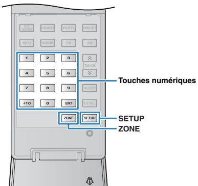 YAMAHA RX-A2010 - Appuyez sur ENTER. - 2