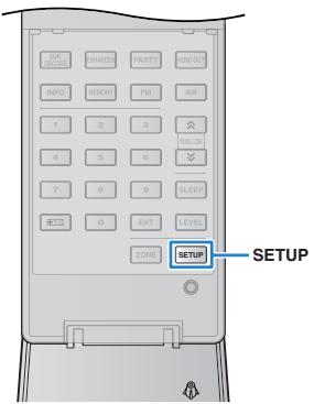 YAMAHA RX-A2010 - Utilisez les touches de curseur ( / ) pour selectionner « ERASE » et appuyez sur ENTER. - 2
