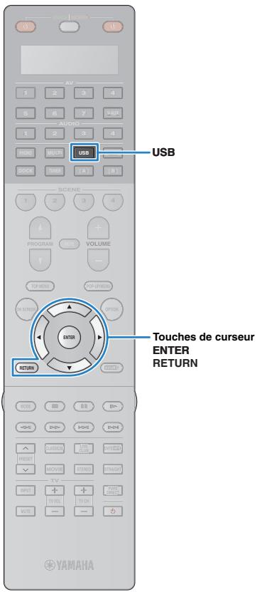YAMAHA RX-A2010 - Démarrez la lecture sur votre appareil Bluetooth. - 2