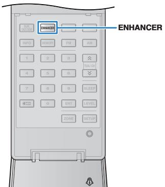 YAMAHA RX-A2010 - Appuyez sur SUR.DECODE pour selectionner un décodeur d'ambiance. - 3