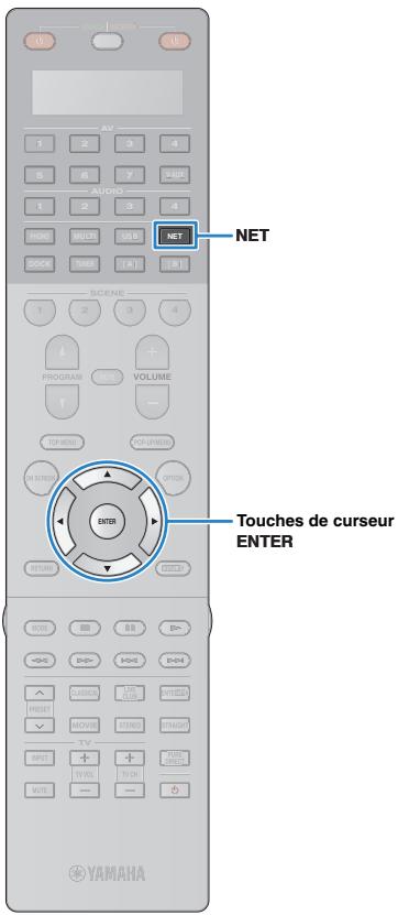 YAMAHA RX-A2010 - Réglages de lecture aléatoire/répétée - 3