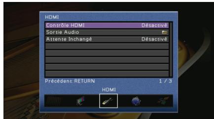 YAMAHA RX-A2010 - Configurez les réglages de cette unité. - 3
