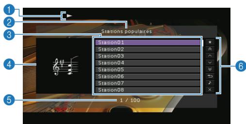 YAMAHA RX-A2010 - Écran Navigation - 1