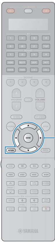YAMAHA RX-A2010 - Utilisation de la radio sur le téléviseur - 2