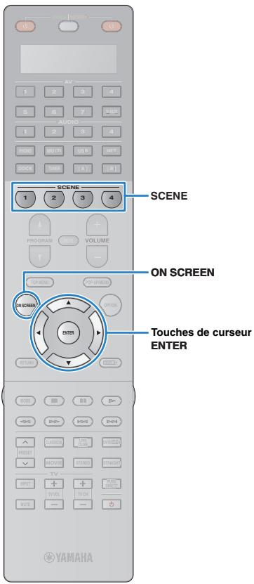 YAMAHA RX-A2010 - Sélection d'une prise de sortie HDMI - 2