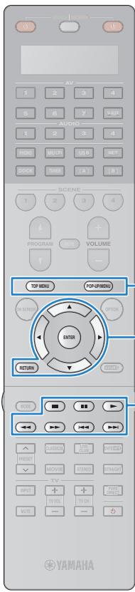 YAMAHA RX-A2010 - Utilisez les touches de curseur pour selectionner une option et appuyez sur ENTER. - 3
