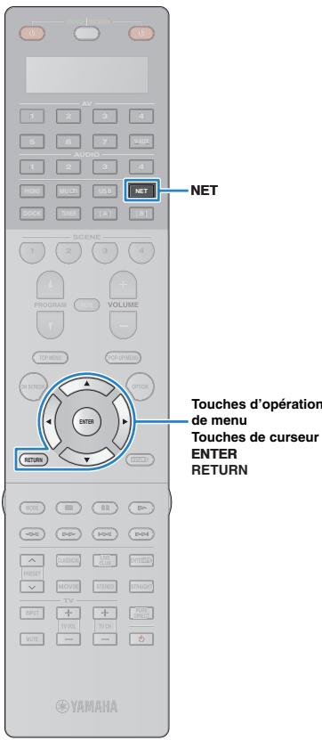 YAMAHA RX-A2010 - Réglages de lecture aléatoire/répétée - 3