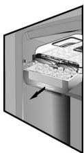 WHIRLPOOL WVA31612NFW - ENTNAHME VON EISWÜRFELN - 3